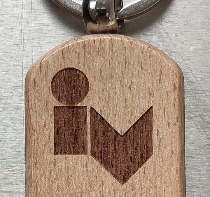 Sleutelhangers voor Iv-Industrie. Eindejaar feest gift